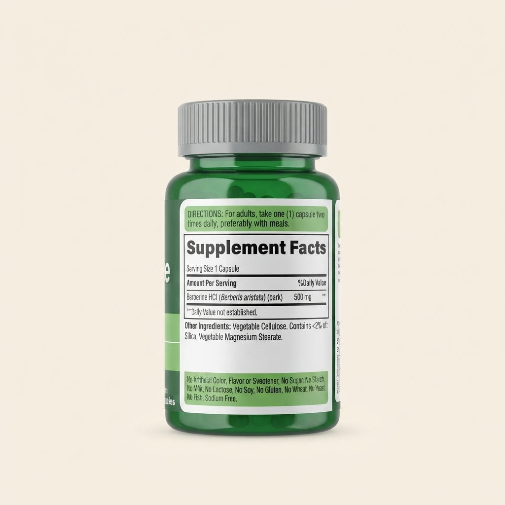 Berberina — Suplemento Natural para el Metabolismo