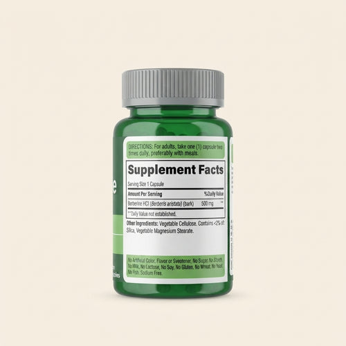Berberina — Suplemento Natural para el Metabolismo
