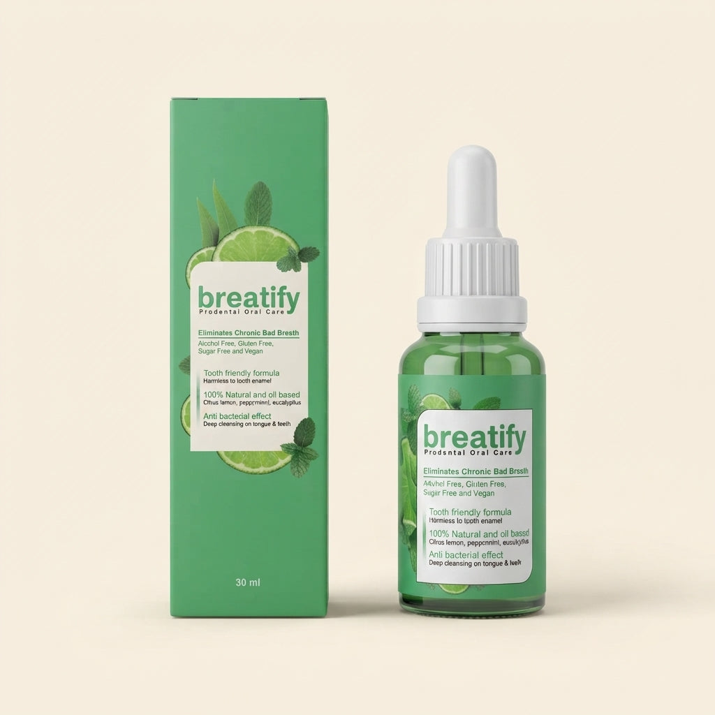 Breatify — Gotas Refrescantes de Aliento