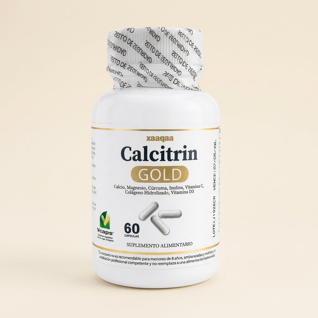 Calcitrin Gold — Suplemento para Huesos y Articulaciones