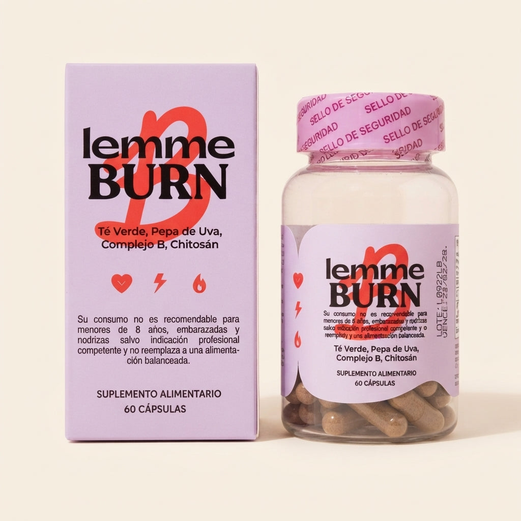 Lemme Curb — Extracto de Té Verde y Gynostemma con Vitamina B6 y B12
